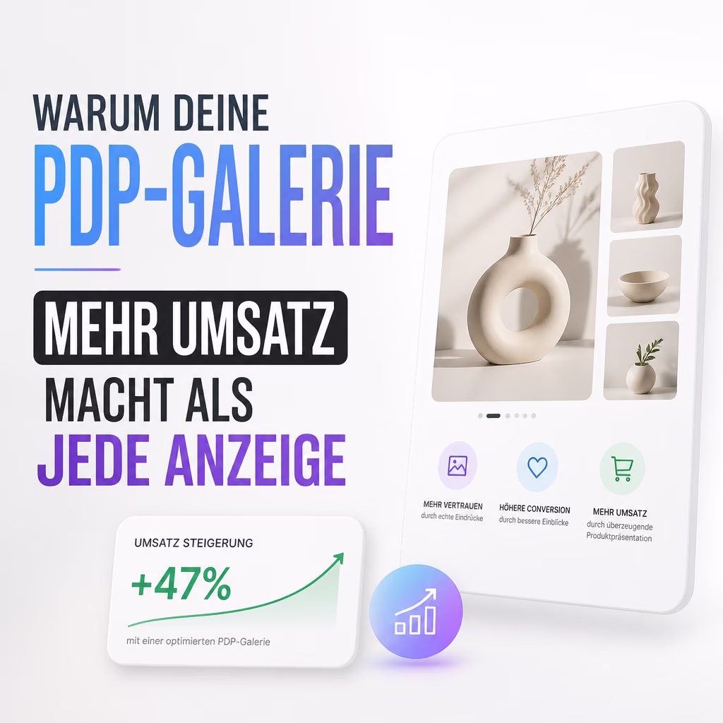 Warum deine PDP-Galerie mehr Umsatz macht als jede Anzeige